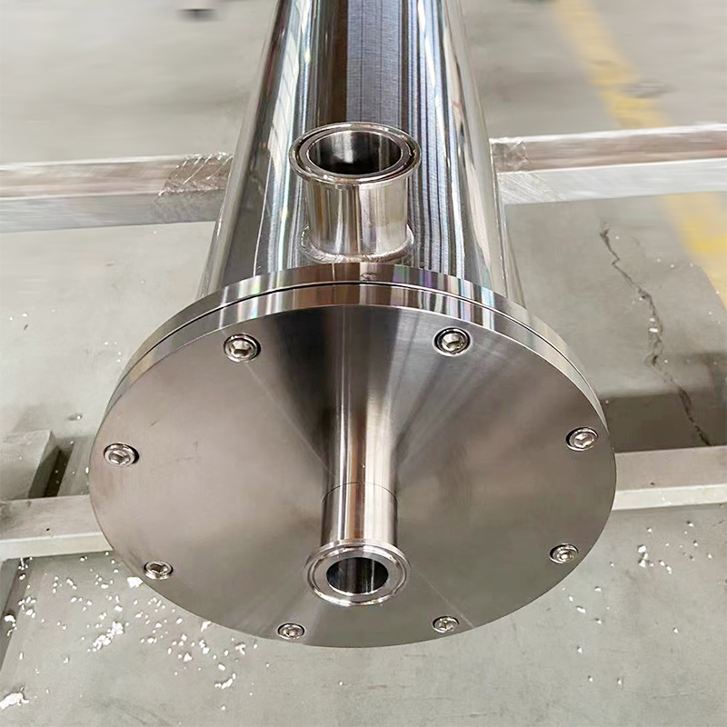 平南德美保罗304不锈钢RO反渗透膜壳8040法兰式卫生级实验制药水处理设备厂家